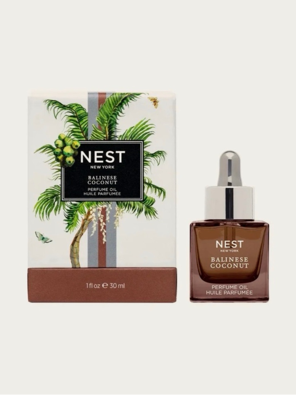 NEST New York | Balinese Coconut Perfume Oil | Full Size 30ml